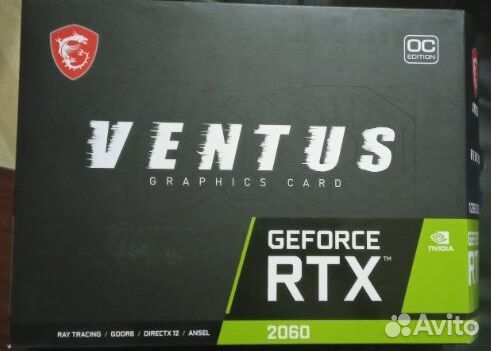 Видеокарта 2060 12gb
