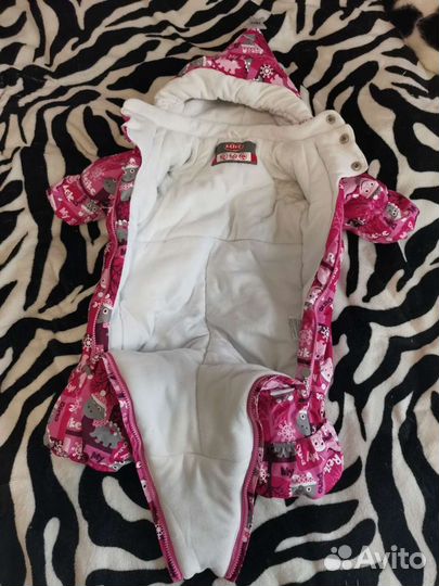 Зимний комбинезон для девочки 62 68