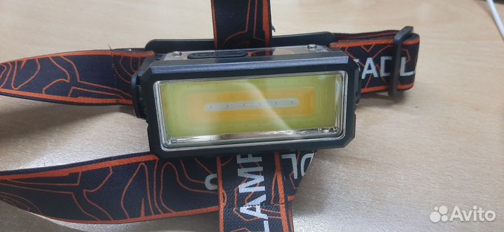 Налобный фонарь аккумуляторный