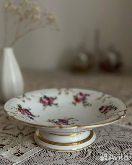 Винтажные вазы-фруктовницы и конфетницы