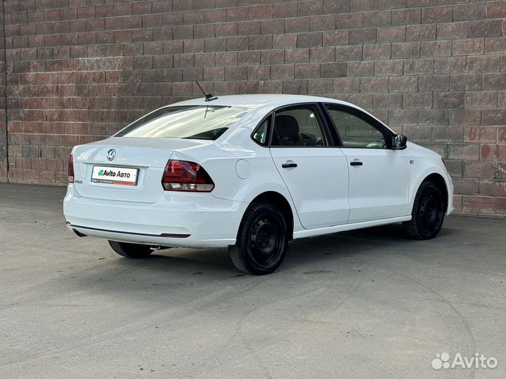 Volkswagen Polo 1.6 AT, 2018, 197 222 км