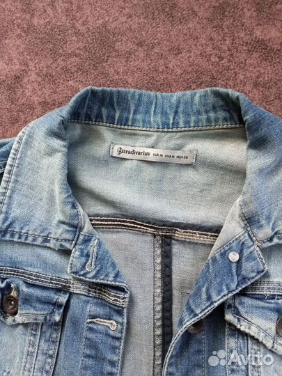 Джинсовая куртка женская