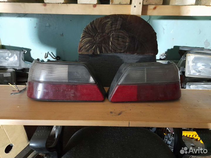 Задние блок фары в сборе на пежо 605