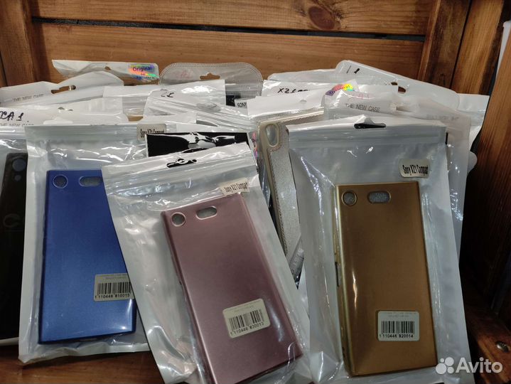 Чехол Sony список задняя накладка силикон