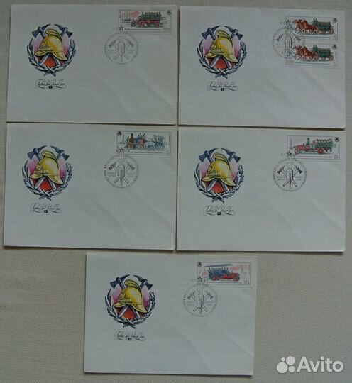 Конверты СССР первого дня гашения 1960-80 г