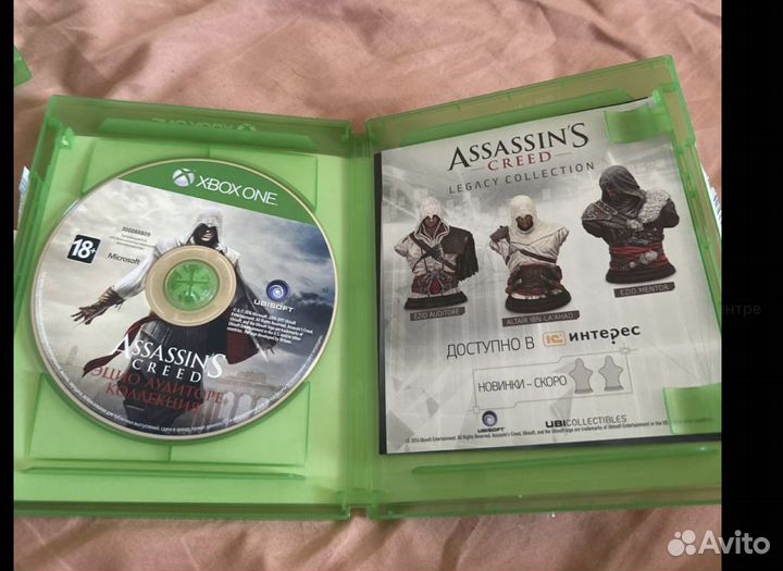 Assassins creed 3 + Эцио аудиторе Xbox One