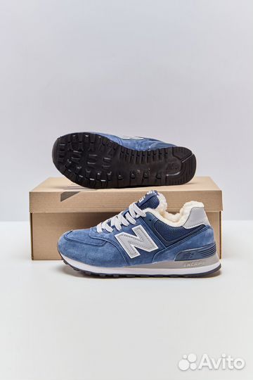 Унисекс кроссовки New Balance 574 Dark BlueGrey