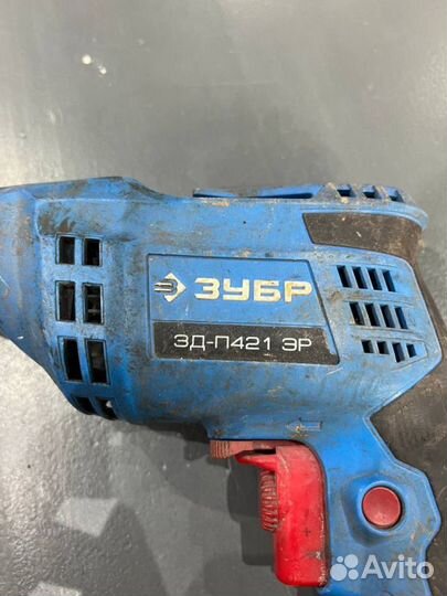 Дрель электрическая Зубр зд-421 эр