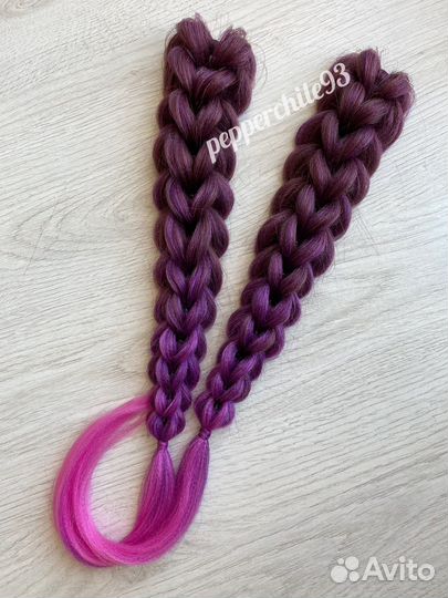 Съемные 3d косы