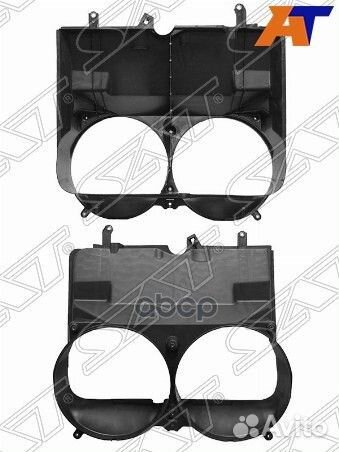 Диффузор радиатора toyota hiace/quantum H2