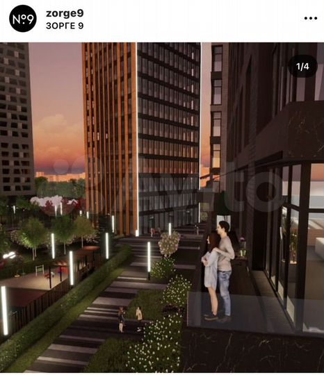 Апартаменты-студия, 27,9 м², 2/21 эт.