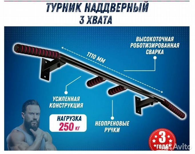 Турник наддверный