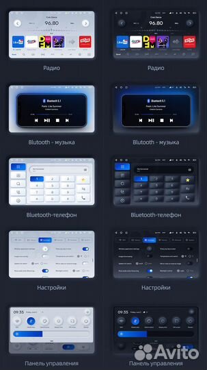 Магнитола Teyes X1 Ford C-Max / Fusion / Kuga 1
