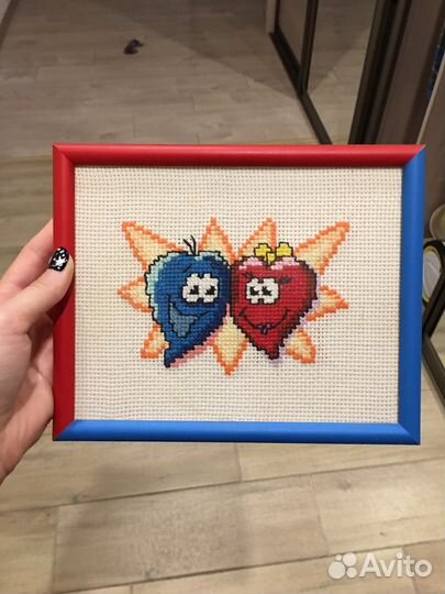 Картины вышитые крестом