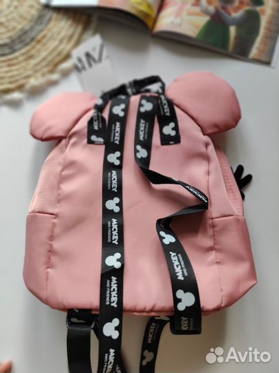 Zara Рюкзак Микки Маус с ушками, 2-6 лет, новый