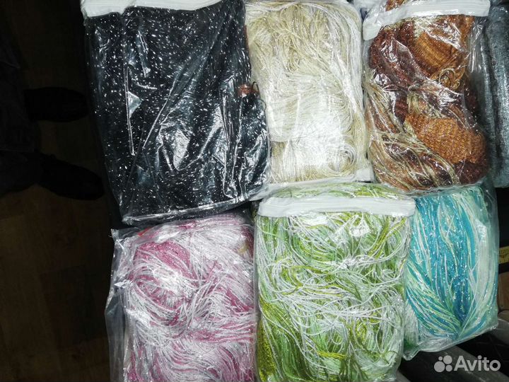 Шторы нитяные кисея