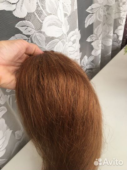 Волосы для наращивания 60 см русые