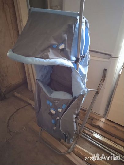 Детские санки коляска