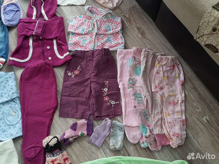 Большой пакет вещей 62-86