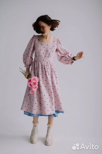 Платье Чистополе хлопок 44 46