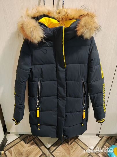 Куртка зимняя на девочку 152