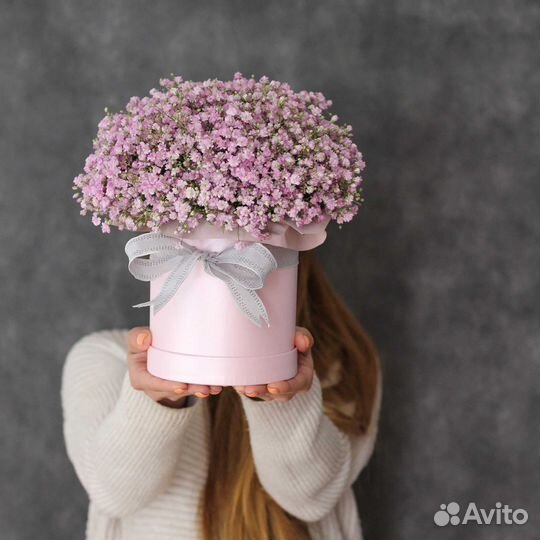 Цветы. Букет цветов. Гипсофила