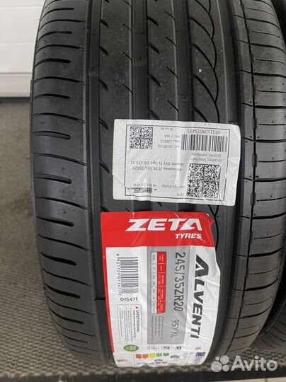 Zeta Alventi 245/35 R20 и 275/30 R20