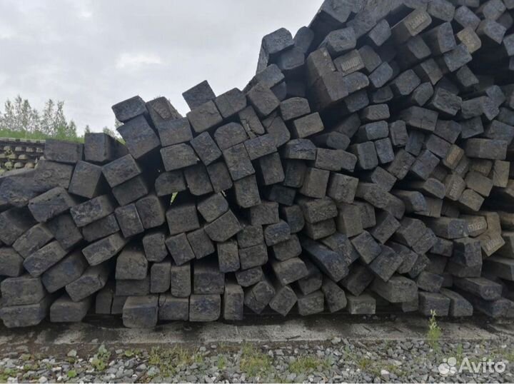 Шпалы деревянные б/у