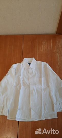 Рубашка белая для мальчика