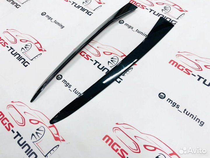 Плавники на стекло M-Perfomance BMW X4 G02 Black