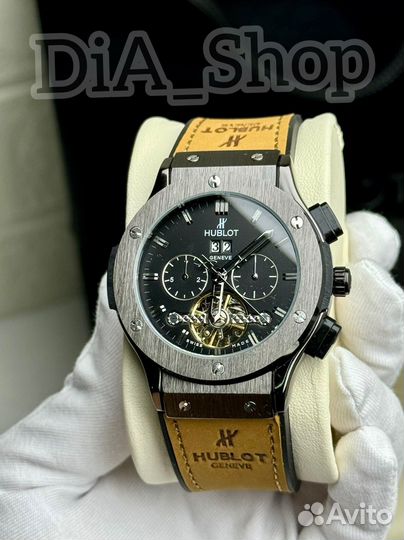 Часы Hublot мужские механические (хронограф)