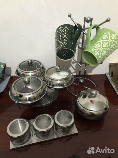 Менажницы, стаканы