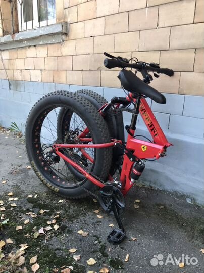 Ferrari Фэт Байк на ходу