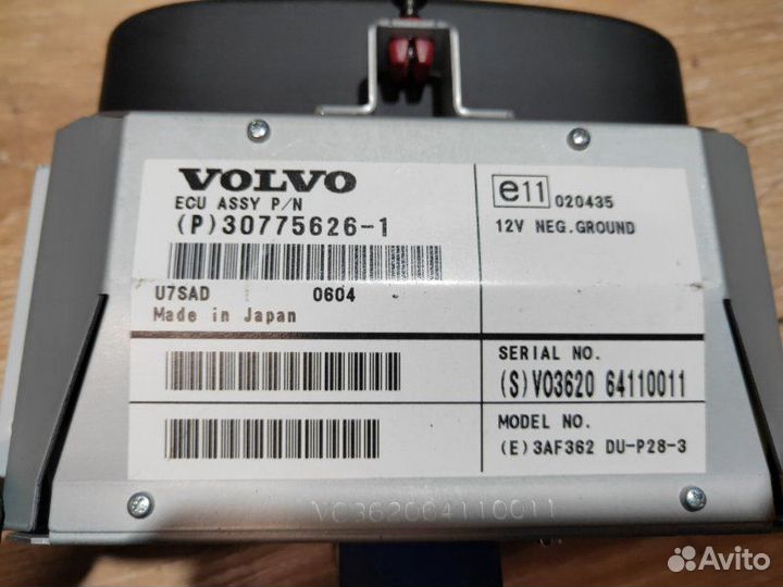 Дисплей информационный Volvo Xc90 D5244T4 2006