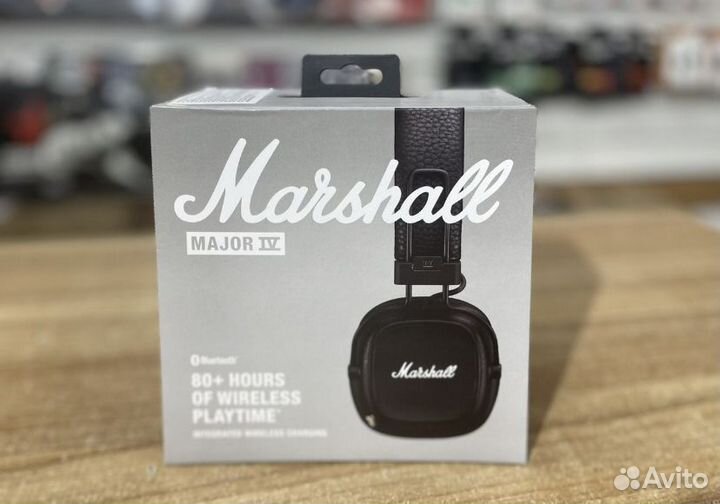 Marshall Major IV Black. Оригинал. Новые