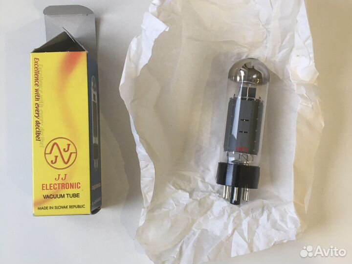 Радиолампы el34 JJ Electronic подобранный квартет