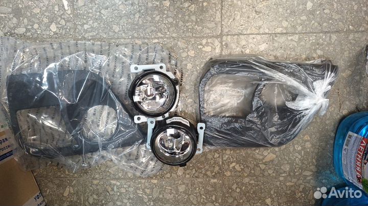 Комплект креплений противотуманок на mitsubishi