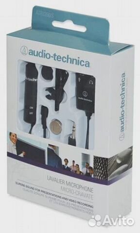 Петличный микрофон audio-technica ATR3350is