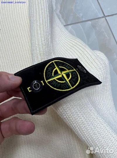 Джемпер Stone Island с элегантным воротником