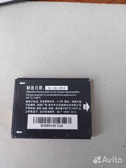 Аккумулятор для телефона Алкатель