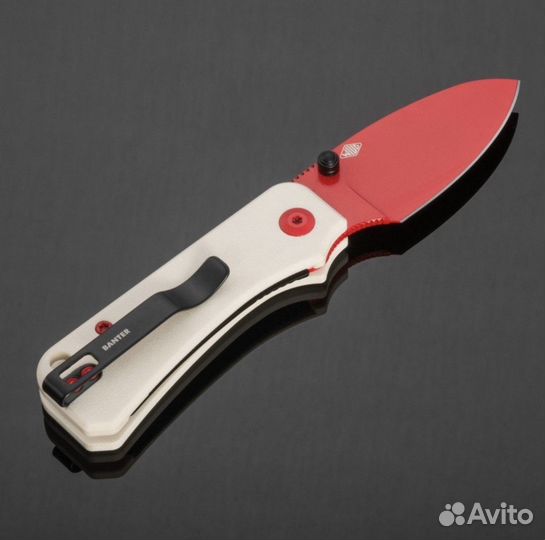 Нож складной с темляком