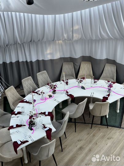 Оформление столов для любого мероприятия