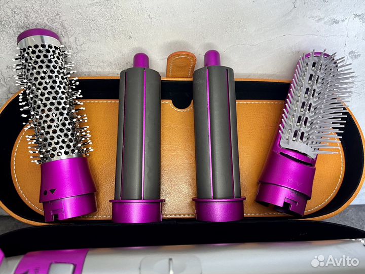 Фен dyson стайлер розовый