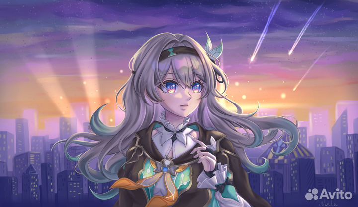 Арты на заказ в аниме стиле