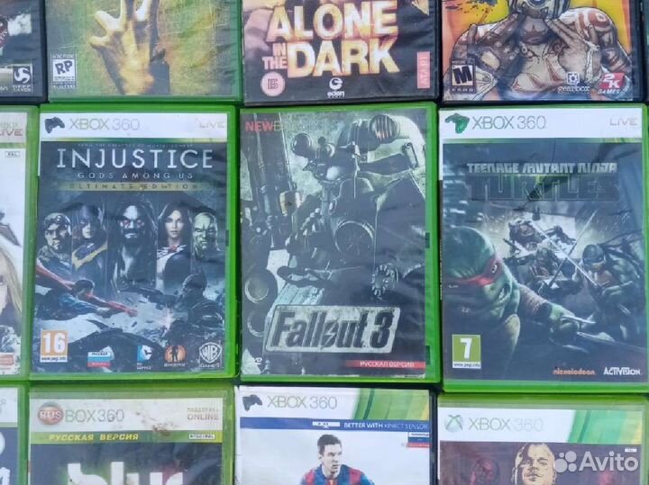 Игры диски на xbox 360