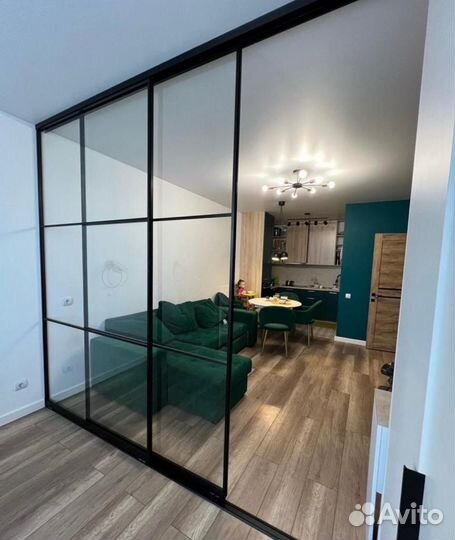 Перегородки, межкомнатные раздвижные двери