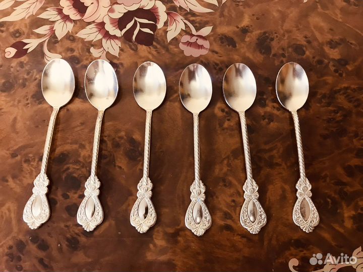 Набор новых чайных ложек СССР