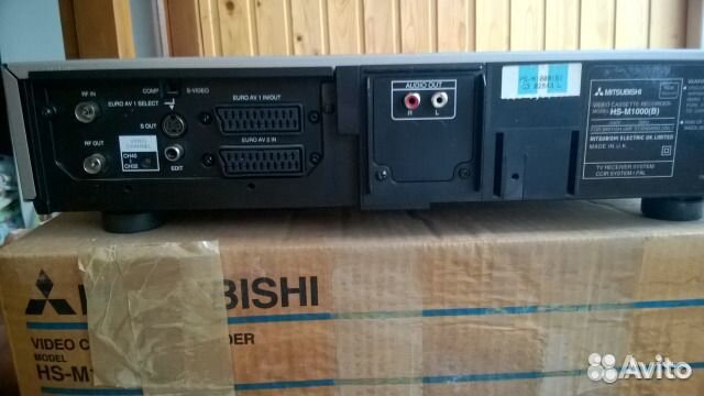 Видеомагнитофон S-VHS mitsubishi HS-M1000(B)
