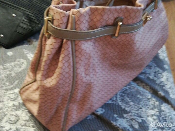 Сумка летняя женская светло розовая