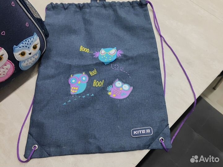 Школьный рюкзак и мешок